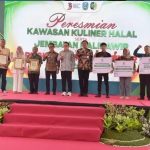 PJ Bupati Tulungagung Bersama PJ Gubernur Jawa Timur Resmikan Kuliner Halal